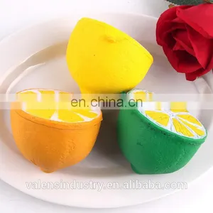 OEM Wholesale Anti Stress Soft PU Japan Squishy Kawaii Slow Rising Cute Lemon Toys Factory thumbnail-6
