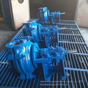 Horizontal Centrifugal Slurry Pump 10/8 st - AH Impurity Pump for Coal Mines thumbnail-4