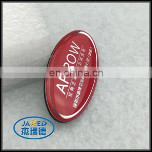 Custom Shape Printed Metal Aluminum Nameplate Label/badge thumbnail-2