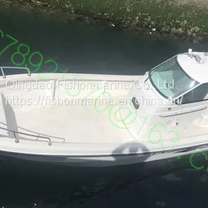Fiberglass Speed Boat Twin Engines thumbnail-2