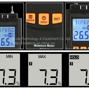 LM161 Handheld Digital Wood Moisture Meter With Integrated Probe thumbnail-5