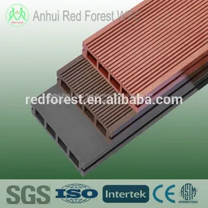 Eco Friendly Outside Wpc Decking Board With Grooves thumbnail-1