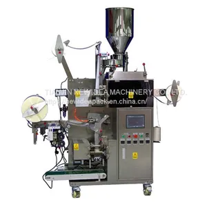Tea Bag Packaging Machinery With Tag and String thumbnail-1