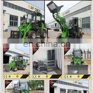 0.8ton Mini Comact Articulated Wheel Loader Price thumbnail-3