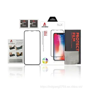 Artoriz Premium 9h Screen Protector Tempered Glass for Iphone xs Max IPH7/8 PLUS Flexible Film 2.5d Sample Available OEM ODM Acceptable thumbnail-4
