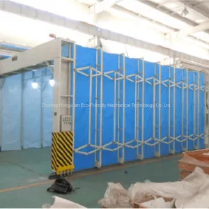 Telescopic Paint Spray Booth of Large Workpieces thumbnail-3