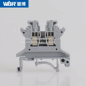 Din Rail Terminal Blocks UK1.5N Pure Copper Connector Screw Terminal Block thumbnail-2
