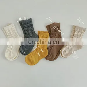 Children's Socks Angolan Rabbit Fur Thickened Warm Winter Children's Socks Wholesale Children's Socks thumbnail-4