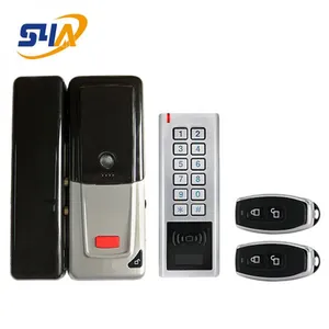 S4A Wireless Glass Door Lock D4 Electronic Mortise Lock Password Lock thumbnail-2