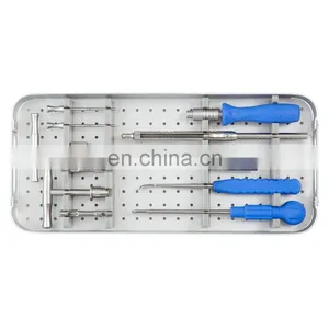 China Manufacture Bone Surgery Instruments Small Fragment Locking Plates Instruments Set AO Orthopedic Surgical Implants thumbnail-6