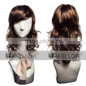 Fiberglass Head Model Abstract Head Mannequin Model Adults Women Display Hair Mannequins H1106 thumbnail-2