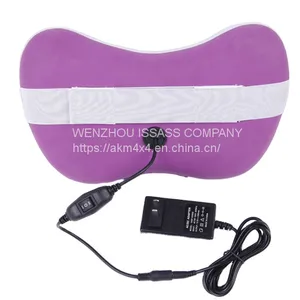 Head Shoulder Back Neck Shiatsu Massage Pillow With Heating thumbnail-1