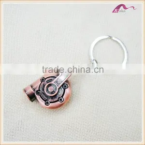 Unique Custom Metal Whistle Shape Keychain Decorations thumbnail-2