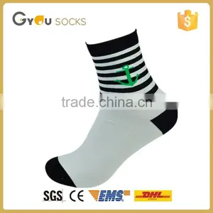 Boys and Girls Cotton Knitted School Socks With Double Stripes thumbnail-5
