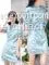 [new] Leting Style Hollow Neckline Dress 2021 New Summer National Style Ink Cheongsam Dress thumbnail-1