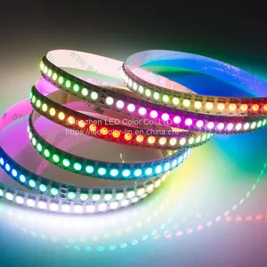 High Bright White PCB Rgb SMD 5050 Programmable Led Strip thumbnail-1