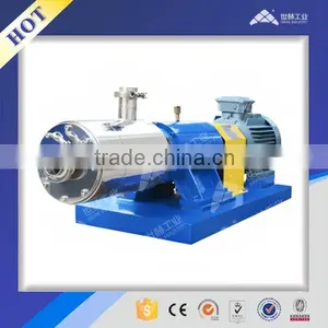 Industry Three Stage Liquid Inline High Shearing Emulsifying Machine thumbnail-1
