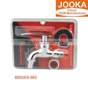 Wall Mount Bib Washing Machine Tap With Blister Package thumbnail-1