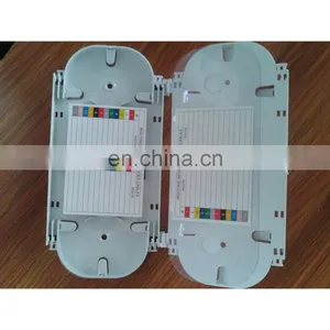FTTx 12 24 Core Fiber Splice Cassette Module Splice Tray Abs Plastic 12 24 Core Ftth Optical Splice Tray for Juncation Box thumbnail-1