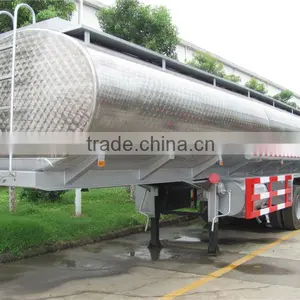 3 Axles Crude Oil Tanker Trailer thumbnail-1