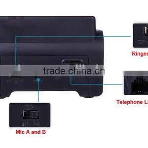 Dial Pad Call Center Headset Telephone With Noise Cancelling Headset Quality Choice thumbnail-5