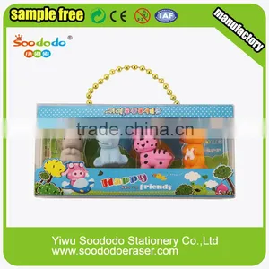 TPR Stationery Box Package Erasers thumbnail-1