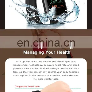 D13 Smart Watches 116 Plus Heart Rate Watch Smart Wristband Sports Watches Smart Band Waterproof Smartwatch thumbnail-4