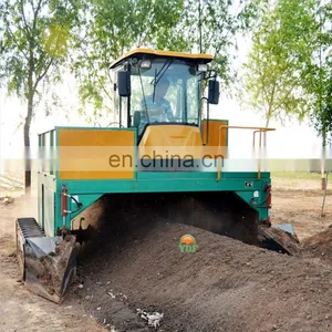 Orgainic Fertilizer Full Hydraulic Crawler Windrow Turner thumbnail-1