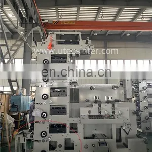 UTR480 Multicolor Electric Pad Sticky Note Flexo Printing Machine, Cardboard Box Roll Flexographic Printer Machinery thumbnail-5