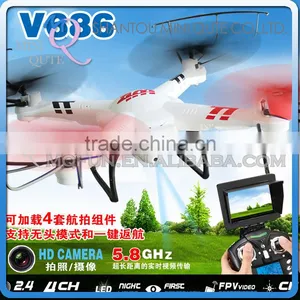 Mini Qute RC Remote Control Helicopter Quadcopter Headless WIFI Transmission 3D Tumbling Educational Electronic Toy NO.V686K thumbnail-1