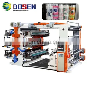 Automatic 6 Colors Flexographic Printing Machine Price thumbnail-1