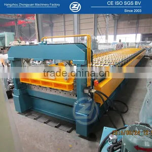 Factory Supplier Engineer Oversea Service Roof Forming Machine thumbnail-2