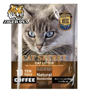 New Design Bentonite Clumping Kitty Sand thumbnail-2
