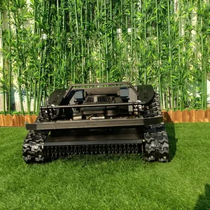 Affordable Cordless Track-mounted Lawn Mower Trimmer for Sale With Best Price thumbnail-4