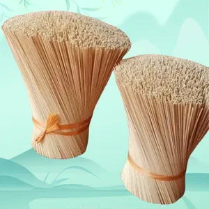 Raw Agarbatti Bamboo Sticks Round Machine Made Bamboo Stick Skewer Incense thumbnail-1