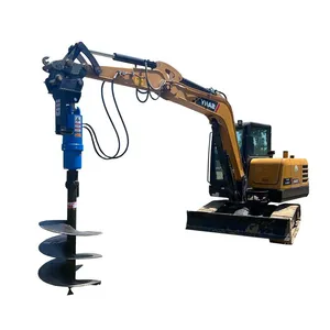 Strong Drilling Ability Reducing Non Drilling Time Hydraulic Excavator Mounted Rock Drilling thumbnail-4