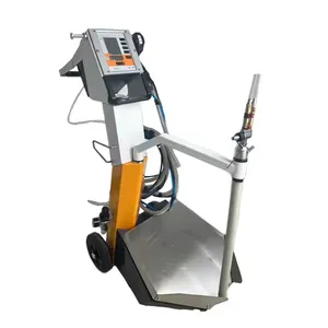 HXC-OptiFlex 2-1 High Quality Movable Assembly Line Professional Electrostatic Powder Metal Coating Machine thumbnail-1