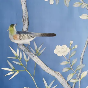 Chinoiserie Silk Wallpaper thumbnail-1
