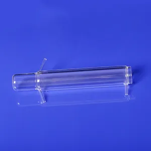 AcidAlkli Resistant TOC-3000 WTC Quartz Glass Reaction Vessel Quartz Processing Tube thumbnail-5