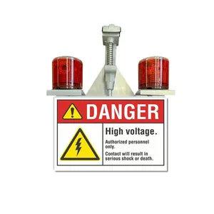 High Voltage Transmission Line Led Obstruction Light Mark and Illuminate Visual for Low Flying Crafts thumbnail-2