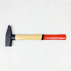 500G Size Machinist Hammer With Double Color Wooden Handle thumbnail-3