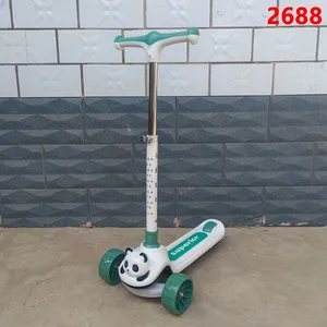 Kids Scooter Kick Scooter Toys Glowing 3-wheel Scooter With Music and Lights thumbnail-1