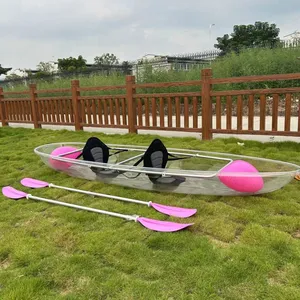 HDPE High Quality Transparent Kayaks With Different Capacity for Tourism, Water Leisure Kayak Single, Double and Single Use thumbnail-2