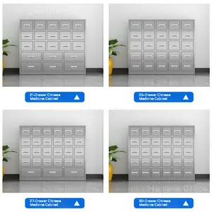 Rust-Resistant Chinese Medicine Cabinet — Cold-Rolled Steel TCM Dispensing Cabinet for Coastal & Tropical Pharmacies thumbnail-4