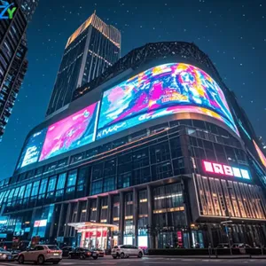 Outdoor IP65 Waterproof Curved Customized LED Display Screen thumbnail-3