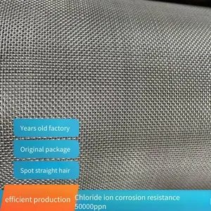 80-mesh 316l Stainless Steel Screen for Garbage Station Deodorization System, Resistant to Acid and Alkali Corrosion, Washable and Reusable thumbnail-1