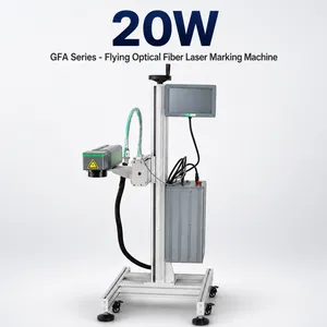 ZCINKJETS GFA Series 20W Flying Fiber Laser Marking Machine for Online Production Line Coding and Industrial Marking thumbnail-1