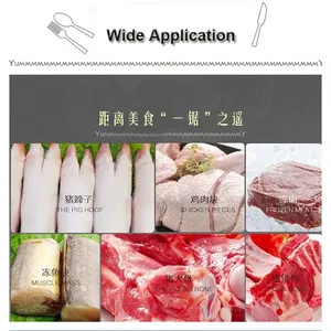 QDMECH Commercial Electric RL007 Meat Bone Saw Machine Stainless Steel Frozen Meat Fish Bone Cutting Machine for Restaurant and Slaughterhouse thumbnail-4