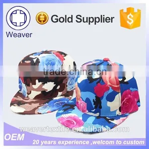 Fashionable Custom-made Flat Brim 5 Panels Caps Sport Caps thumbnail-5