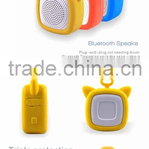 Portable Wireless Bluetooth Speaker , 2015 New Product ,cartoon Design More and Small Size thumbnail-1